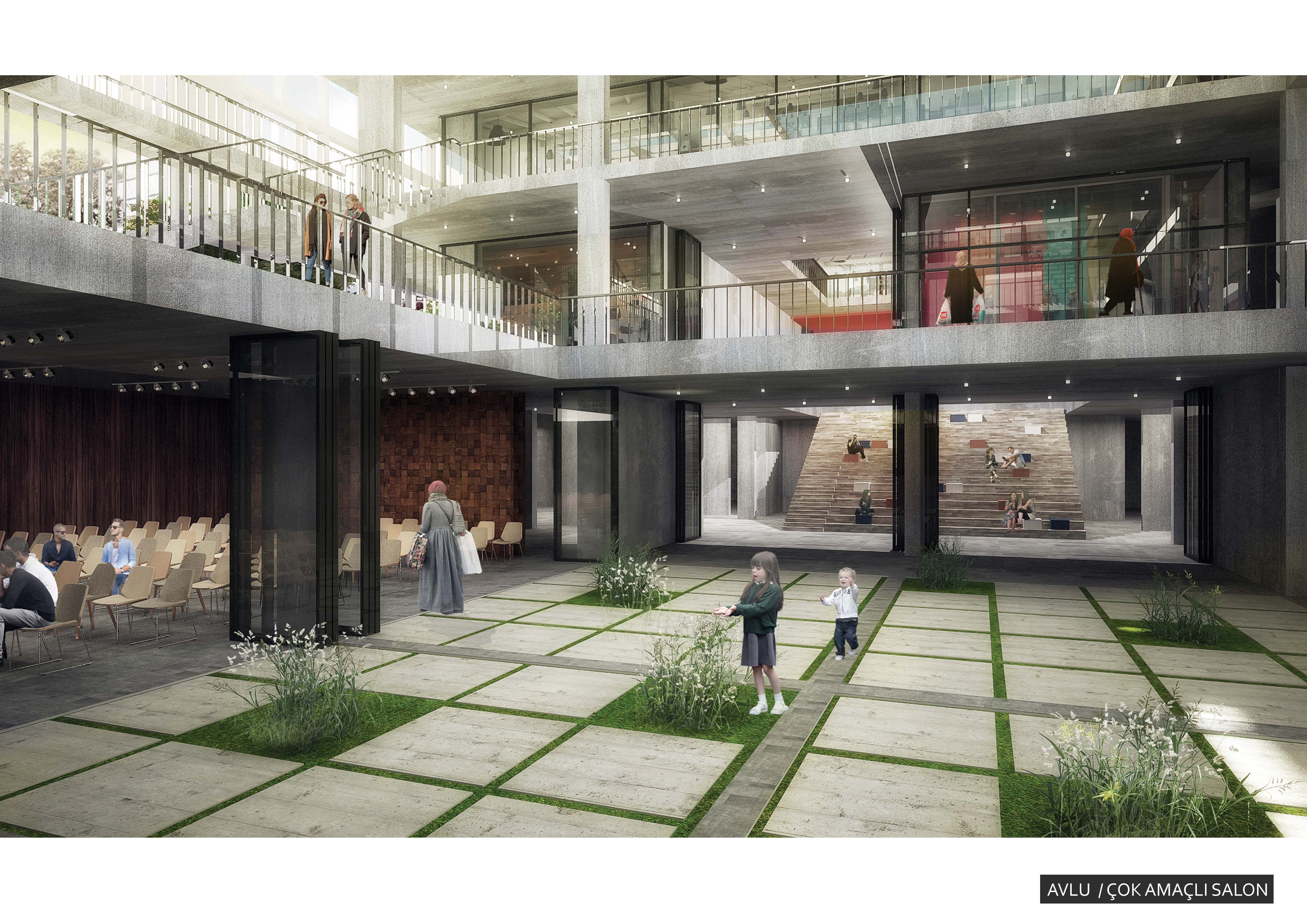 Merzifon Municipality Business & Living Center 8